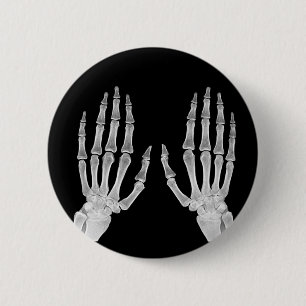 Skeleton Hands Xray Picture Human Anatomy Foto Button
