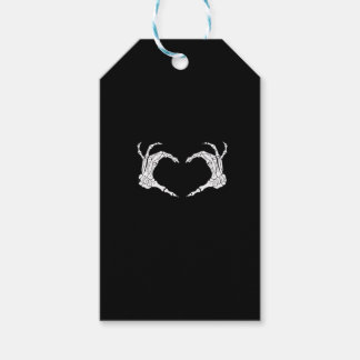 Skeleton Heart Hands Classic Geschenkanhänger