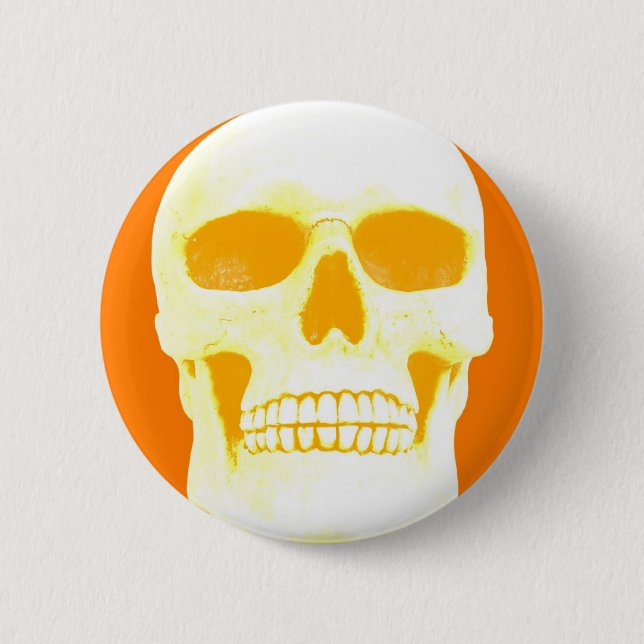 Skeleton Knopf Button (Vorderseite)