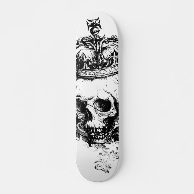 Skeleton König Skateboard (Vorne)