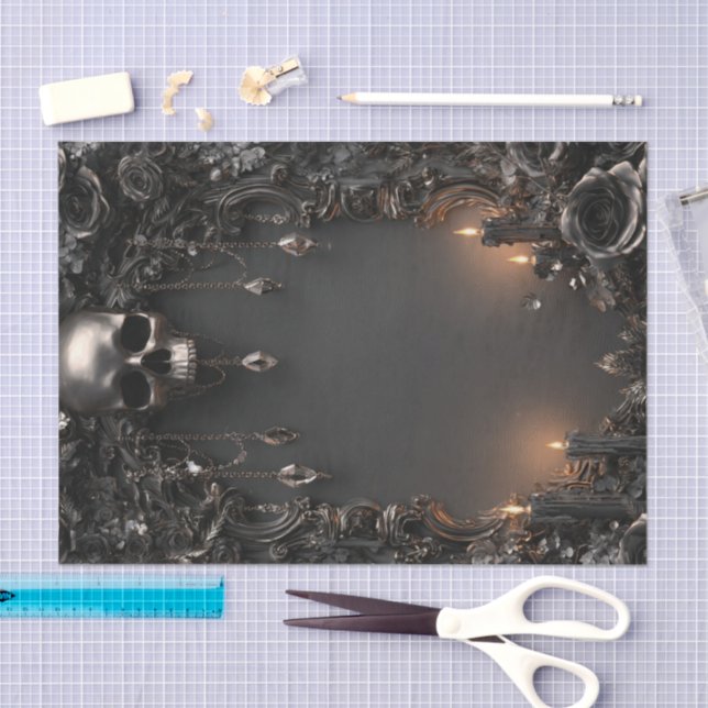 Skeleton Lyfe1 Seidenpapier (Handwerk)