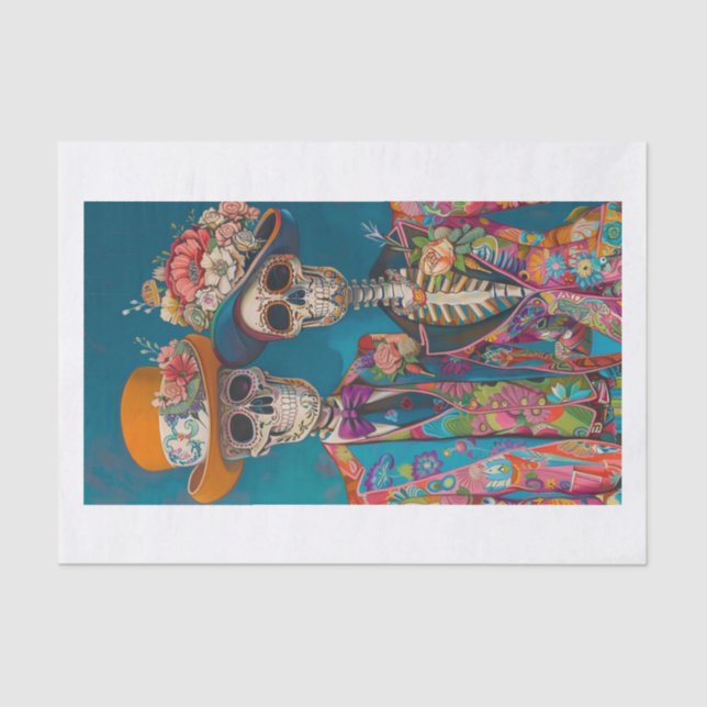 Skeleton Lyfe26 Seidenpapier (Vorderseite)