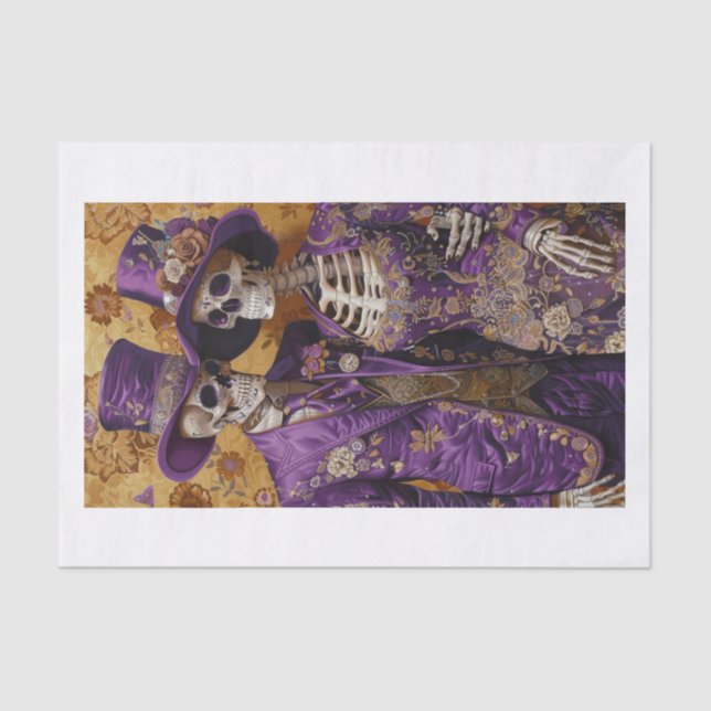 Skeleton Lyfe27 Seidenpapier (Vorderseite)