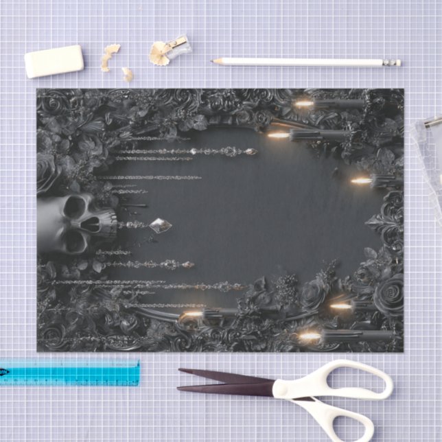 Skeleton Lyfe2 Seidenpapier (Handwerk)