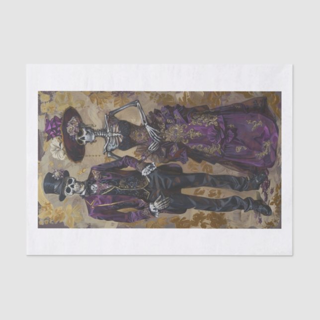 Skeleton Lyfe30 Seidenpapier (Vorderseite)