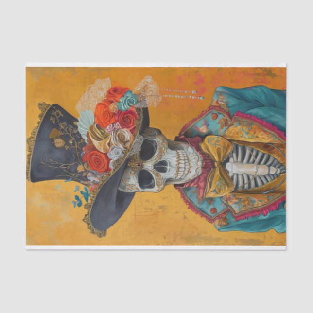 Skeleton Lyfe3 Seidenpapier (Vorderseite)