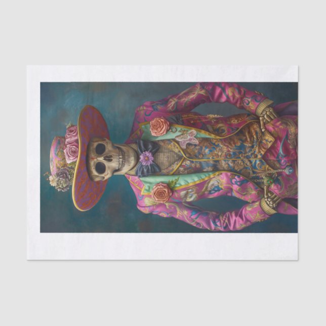 Skeleton Lyfe4 Seidenpapier (Vorderseite)