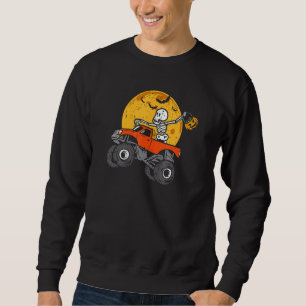 Skeleton Monster Truck Moon Candy Kleinkind Boys H Sweatshirt