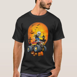 Skeleton Monster Truck Moon Candy Kleinkind Boys H T-Shirt
