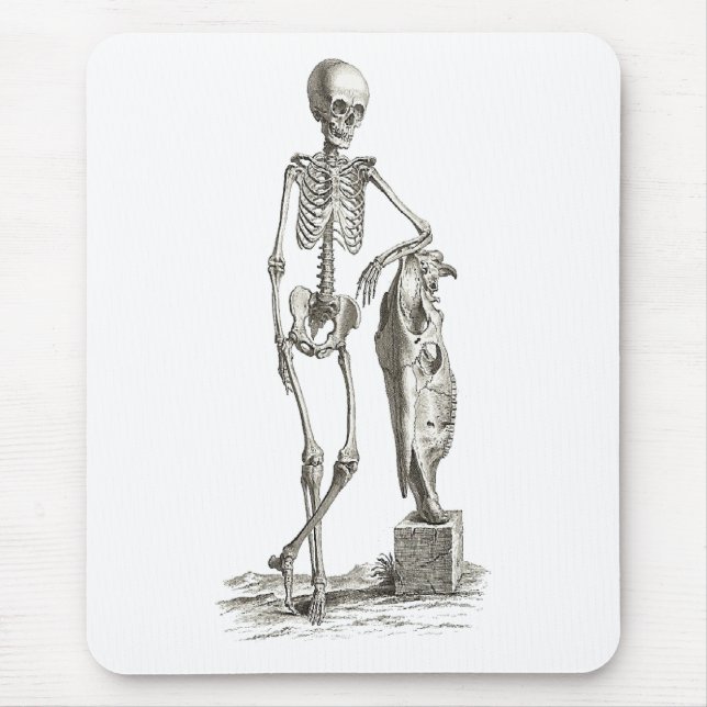 Skeleton Mouse Pad Mousepad (Vorne)