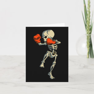 Skeleton Muay Thai Kick Boxing Mixed Martial Arts  Karte