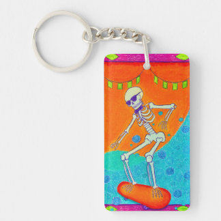 Skeleton on Skateboard