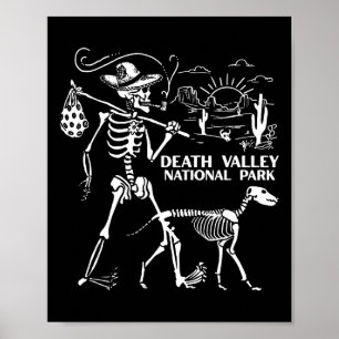 Skeleton Park Wandern im Death Valley National Par Poster