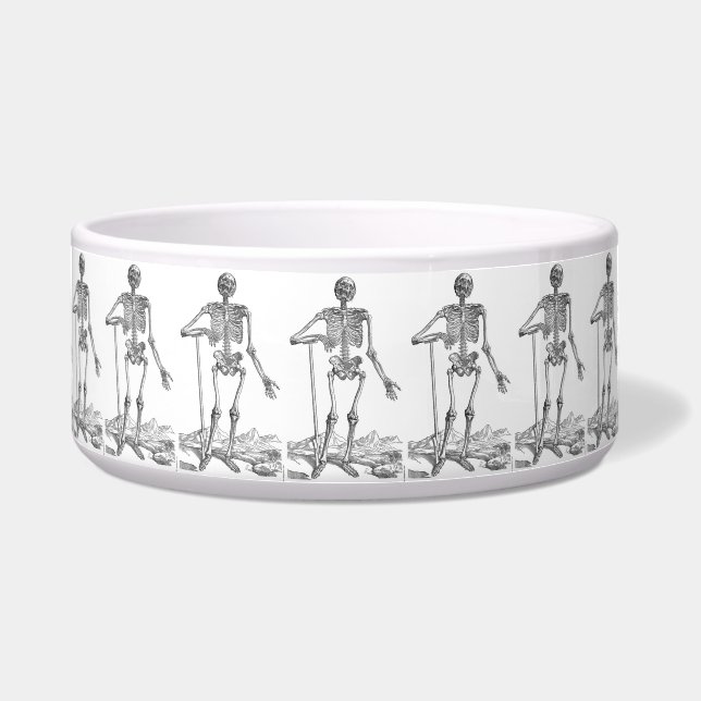 Skeleton Pet Bowl Napf (Vorderseite)