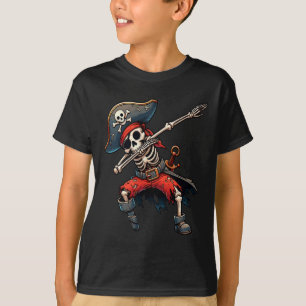 Skeleton Pirate Kids T-Shirt
