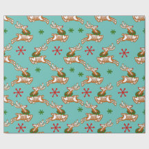 Skeleton Reindeer Gingerbrot man