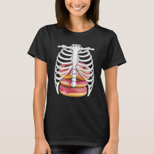 Skeleton Rib Cage Halloween Kostüme T-Shirts Gesch