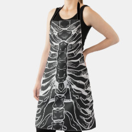 Skeleton Rib Cage Schürze