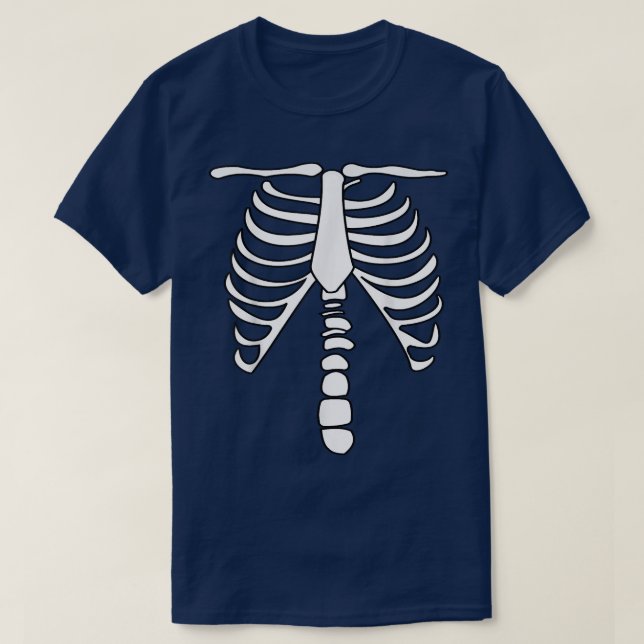 Skeleton Ribcage  T-Shirt (Design vorne)