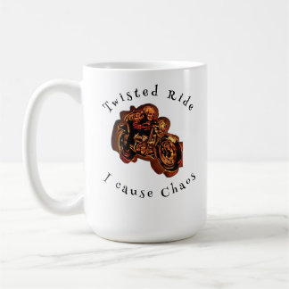 Skeleton Rider Coffee Tasse - CherryBombCo