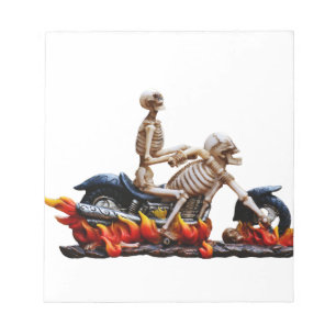 Skeleton Rider Notizblock