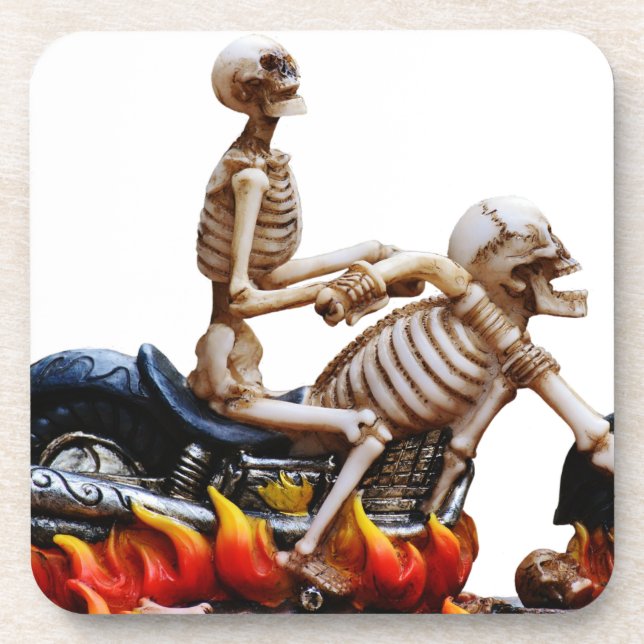 Skeleton Rider Untersetzer (Vorderseite)
