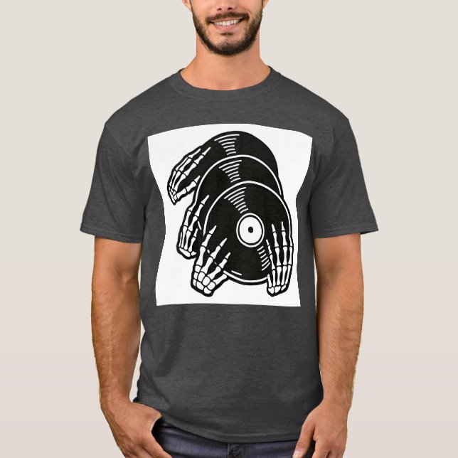 Skeleton Rock Freund T-Shirt (Vorderseite)