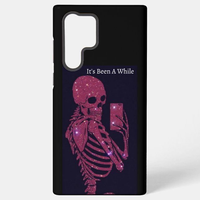 Skeleton Samsung Galaxy S22 Ultra Tough Case Hülle (Rückseite)