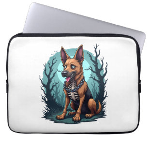 Skeleton Shepherd Dog Laptopschutzhülle