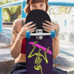 SKELETON SKATEBOARD "KNOCHEN ZU WILD" SKATEBOAR<br><div class="desc">SKELETON SKATEBOARD AUF DER SKATEBOARD</div>