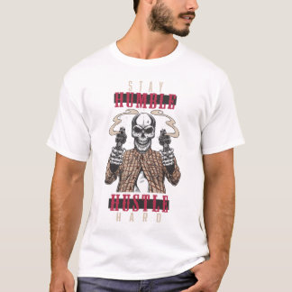Skeleton Skateboarding T-Shirt | Street Art Skaten