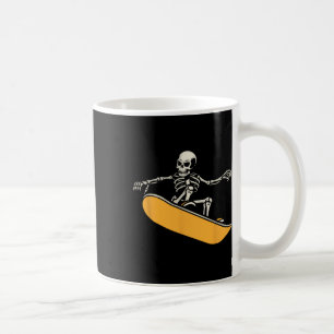 Skeleton Snowboarder Extreme Winter Sports Snowboa Kaffeetasse