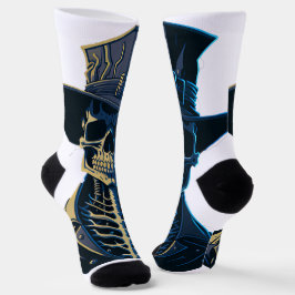 Skeleton socs socken