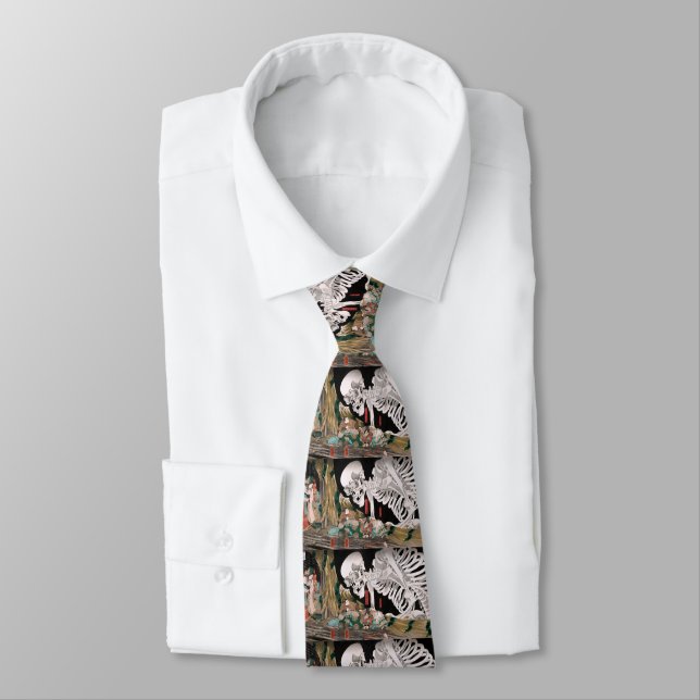 Skeleton Spector Necktie Krawatte (Gebunden)