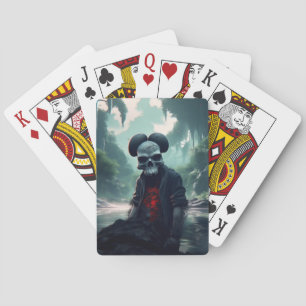 Skeleton-Spielkarten Spielkarten