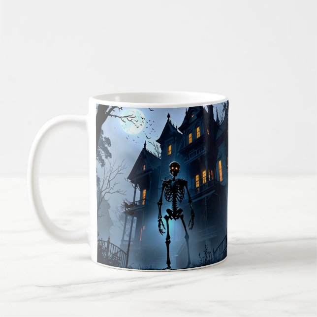 Skeleton Spuk Mansion Tasse - Anime Halloween (Links)