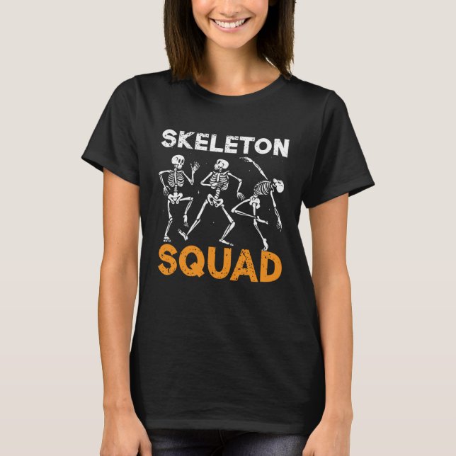 Skeleton Squad Rad Tech Radiology Radiographer Rad T-Shirt (Vorderseite)