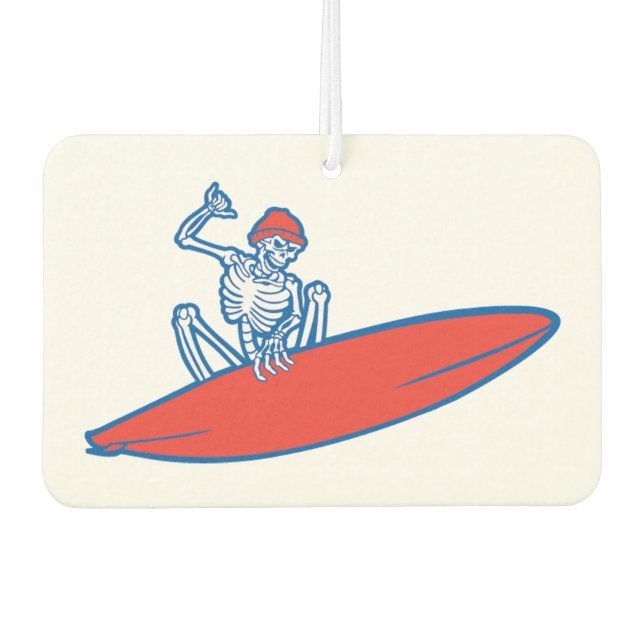 Skeleton Surfer Autolufterfrischer (Vorderseite)