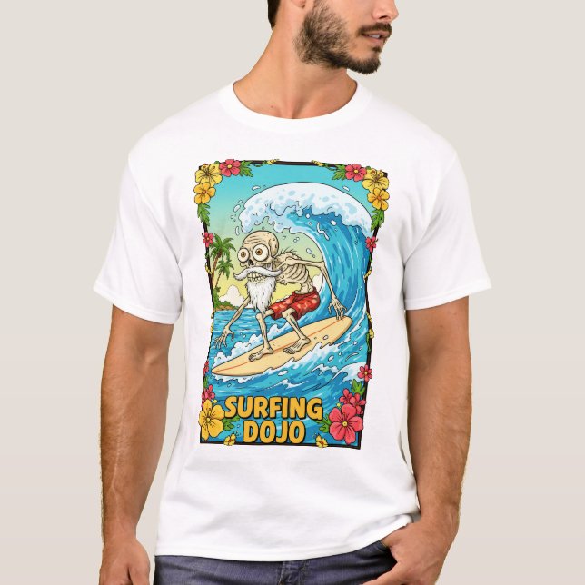Skeleton Surfer Serie! T-Shirt (Vorderseite)