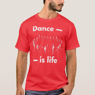 Skeleton Tanz Skeleton Tanz ist Leben Hallowon T-Shirt