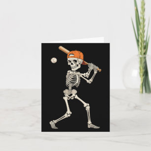 Skeleton Vater Groovy Dada Halloween Kostümpocket Karte