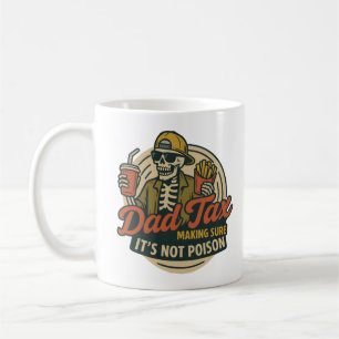 Skeleton Vater Tax Snack Inspector Kaffeetasse