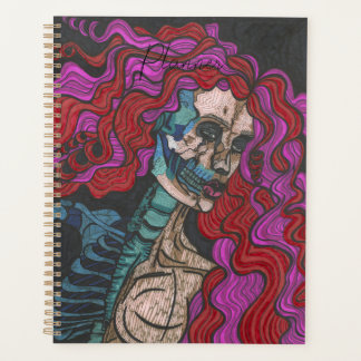 Skeleton Woman Planner Planer