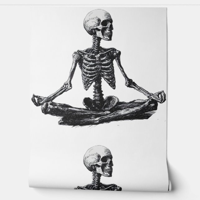 Skeleton Yoga Tapete (Abrollen)