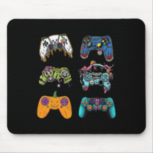 Skeleton Zombie Gaming Controller Halloween für G Mousepad