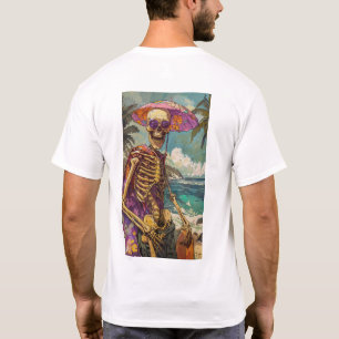 Skeletor drôle en vacances AR 916 T-Shirt