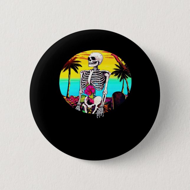 Skelett aus dem Sunset Beach Classic Button (Vorderseite)