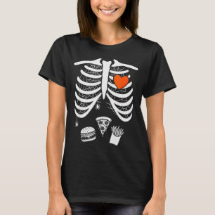 Skelett-Baby Schwangeres Röntgenbild Rippenkäfig f T-Shirt