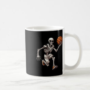 Skelett Basketball Halloween Skull Lover Kaffeetasse