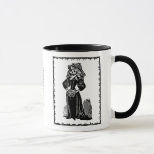 Skelett Braut - Tasse